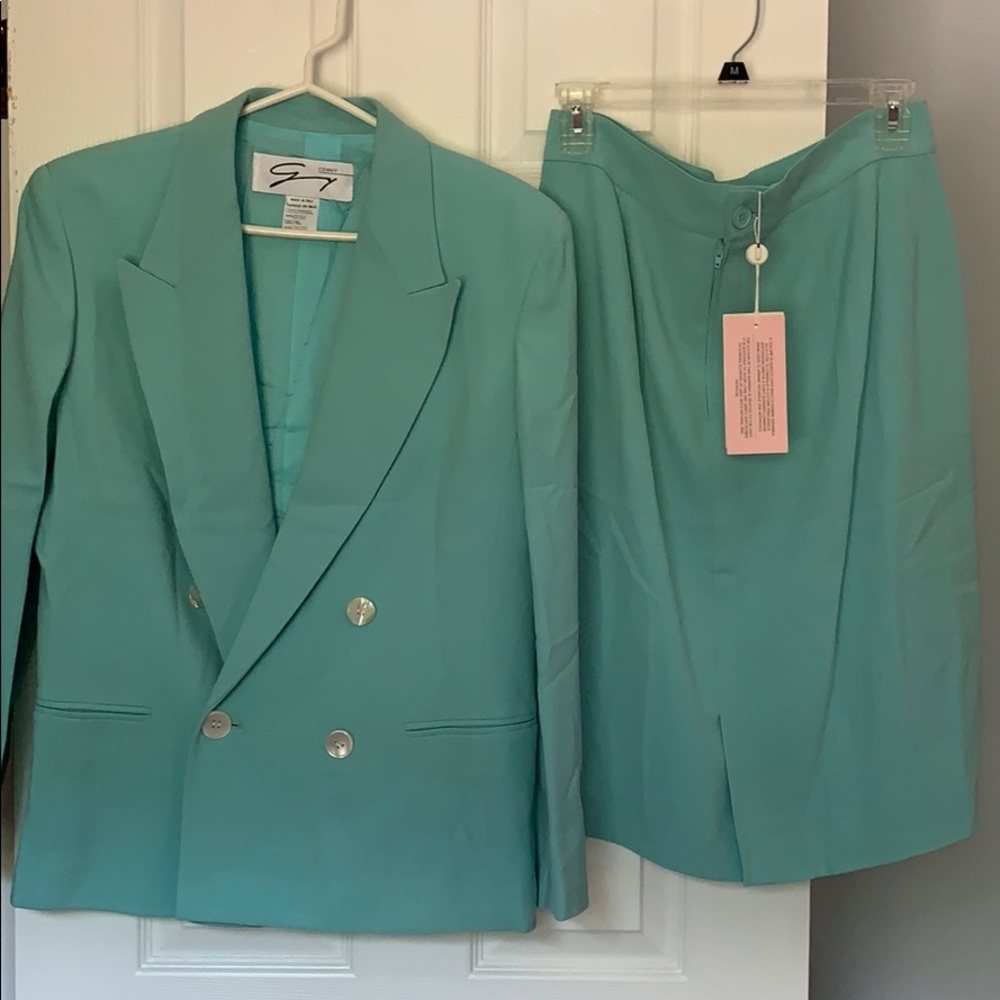 Blazer and skirt combination